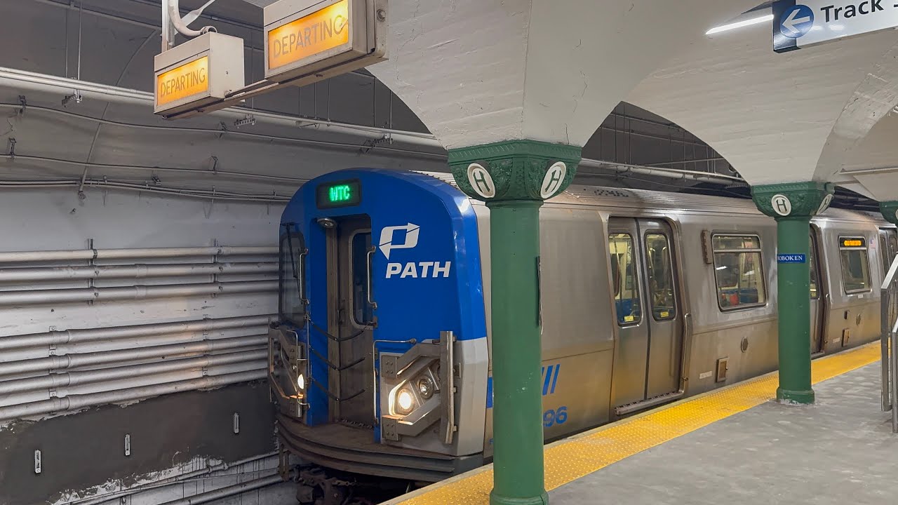 PATH - Trains end/begin service at Hoboken 