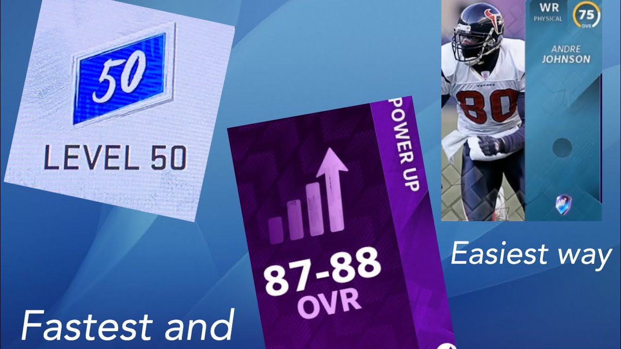 The Fastest way to reach level 50 in MUT!!!! Madden 20