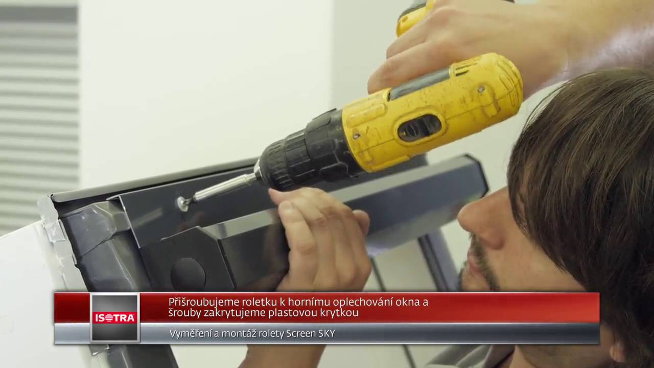 Screen SKY vymereni a montaz