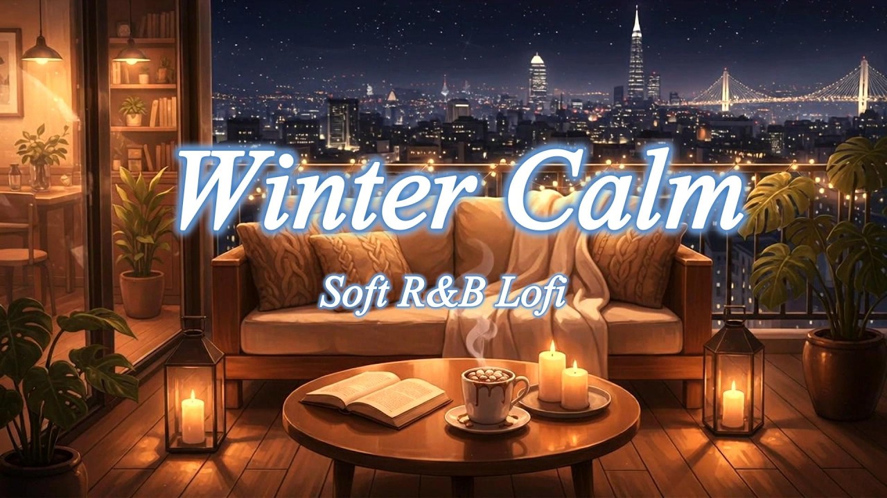 Late Night Winter Calm ⛄ — Smooth R&B Lofi for Relaxing