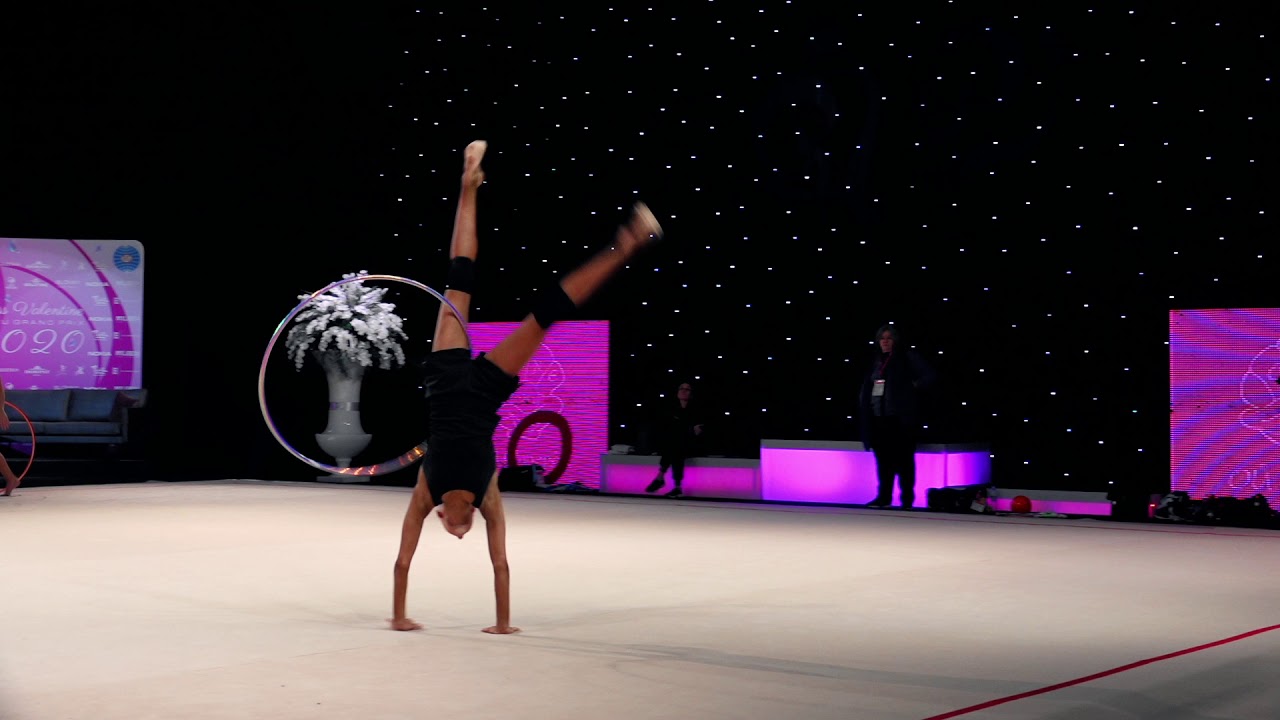 Daria Trubnikova – Hoop – 2020 Miss Valentine Grand Prix (Training Highlight)