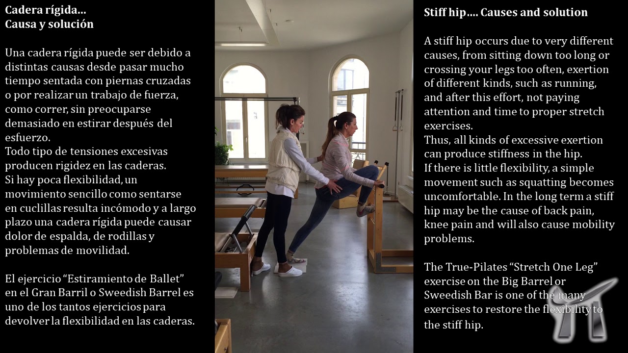 Cadera R&iacute;gida &ldquo;Estiramiento de Ballet&rdquo;