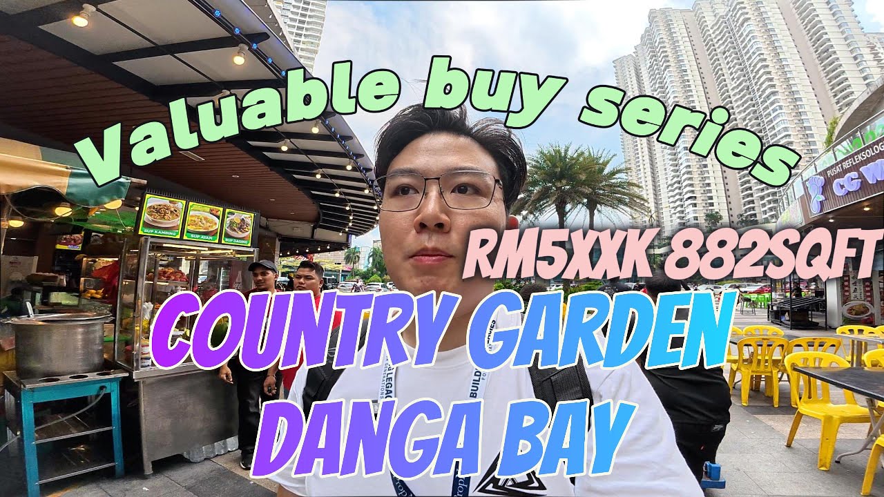 [Valuable Buy Series EP1]| RM5xxk for 2bed2bath at Country Garden Danga Bay |7km to RTS