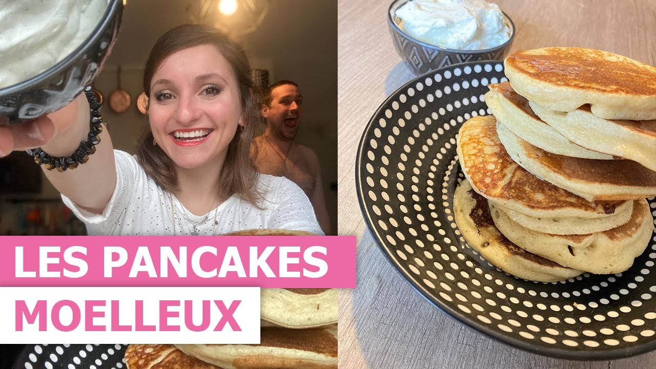 Les pancakes moelleux - Noëmie Honiat