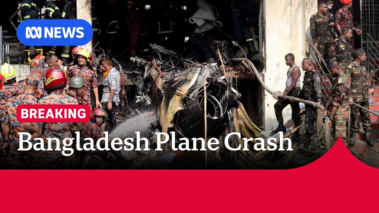 Bangladesh Air Force plane crashes into Dhaka college, at least 19 killed | The World | ABC NEWS