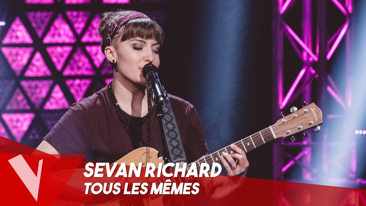 Stromae - 'Tous les m&ecirc;mes' ● Sevan Richard | Blinds | The Voice Belgique Saison 9