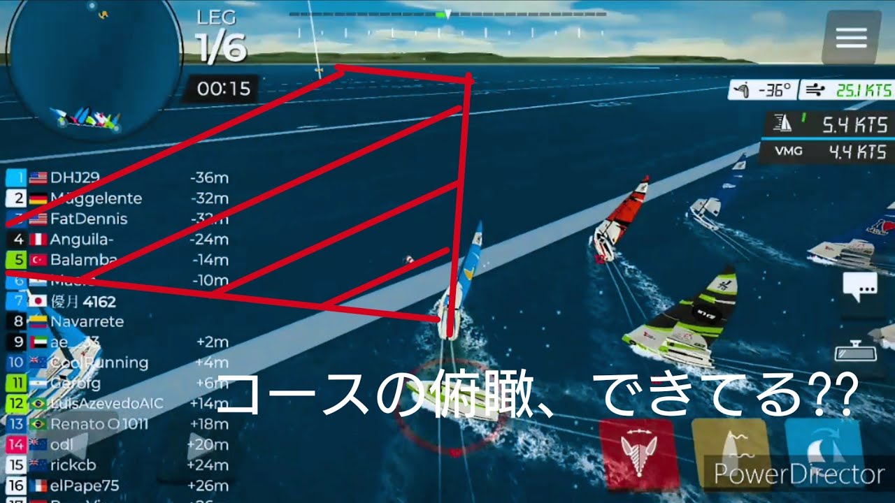 俯瞰、それこそがコース引きの原理