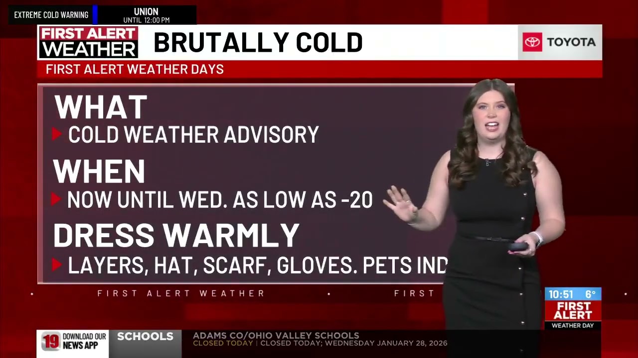 Anna DuVall --FOX19 WXIX 10:30a 1/28 Cincinnati, OH