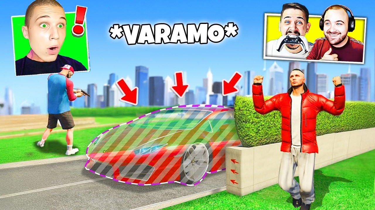 IMPE I KRSKO MORAJU PRONAĆI AUTO KOJE SAM SAKRIO NA OVO MJESTO U GTA 5!! (NOVI SKRIVAČI)