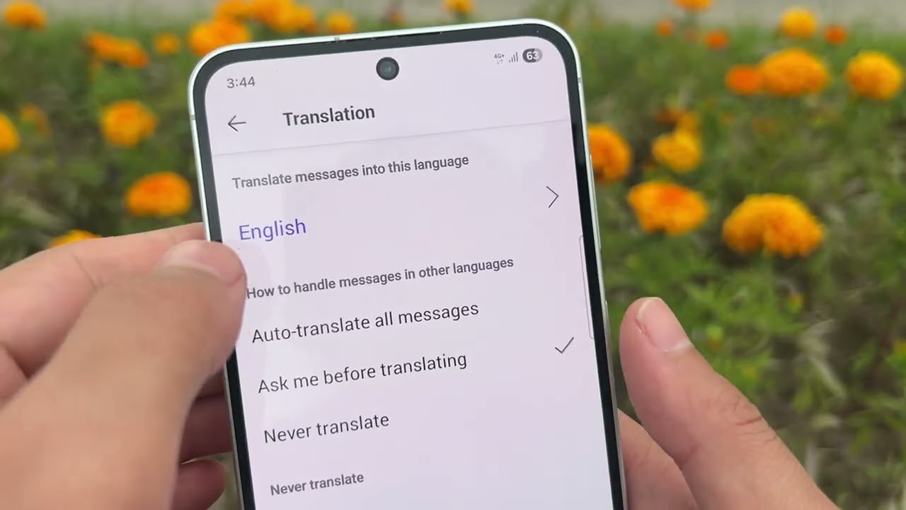 How to set up Translation in Microsoft Teams