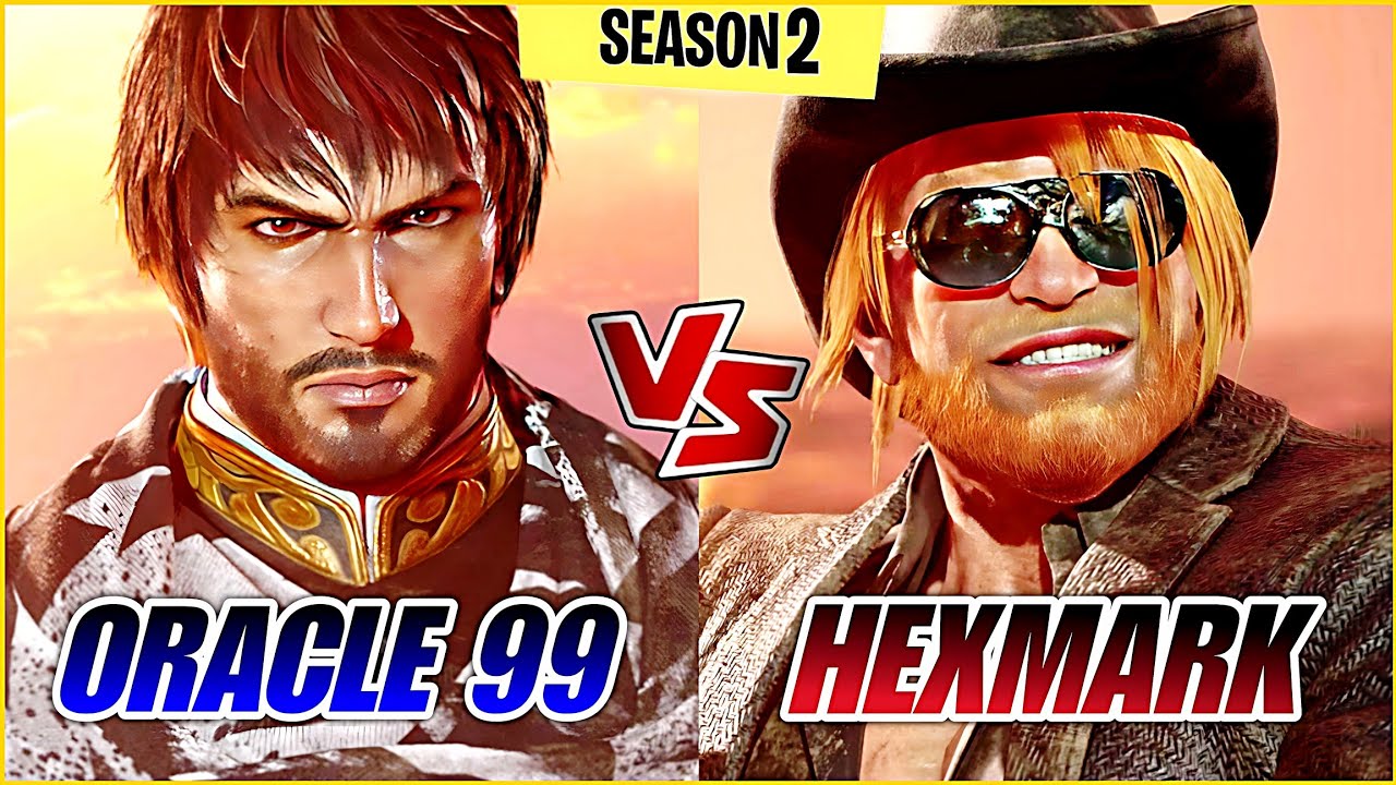 Tekken 8 Oracle 99 (Shaheen) vs Hexmark (Paul) 💥 Ranked Matches Replays