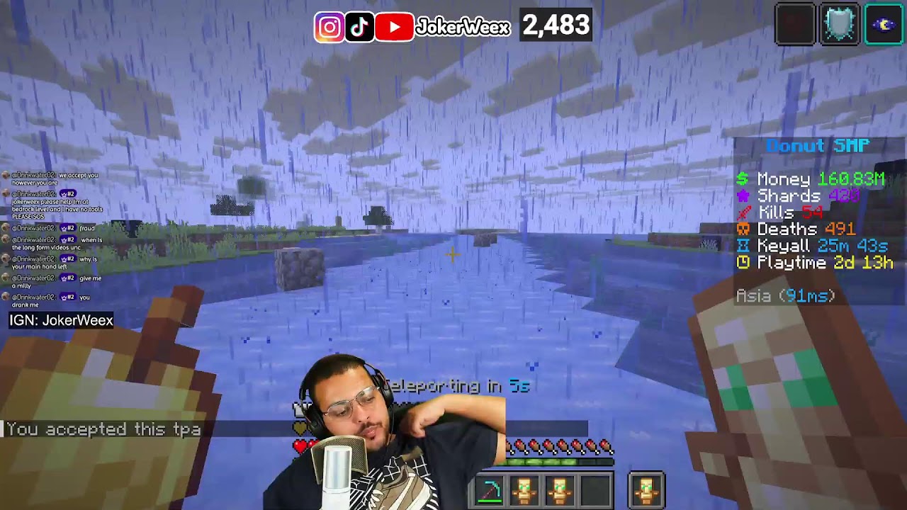 🔴 DONUT SMP PULL UPPPPPP // $10M PER CLIPFARM