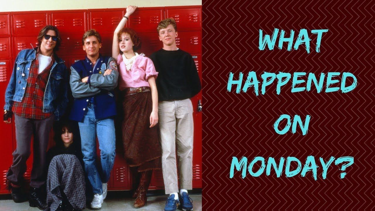 The Breakfast Club (1985): What Happened on Monday? (A Possible Theory)