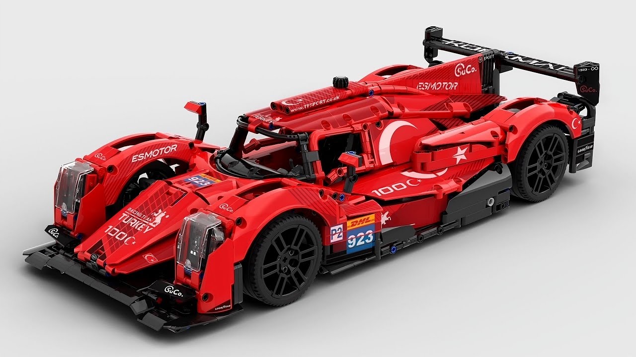 Oreca 07 LMP2 in LEGO Technic