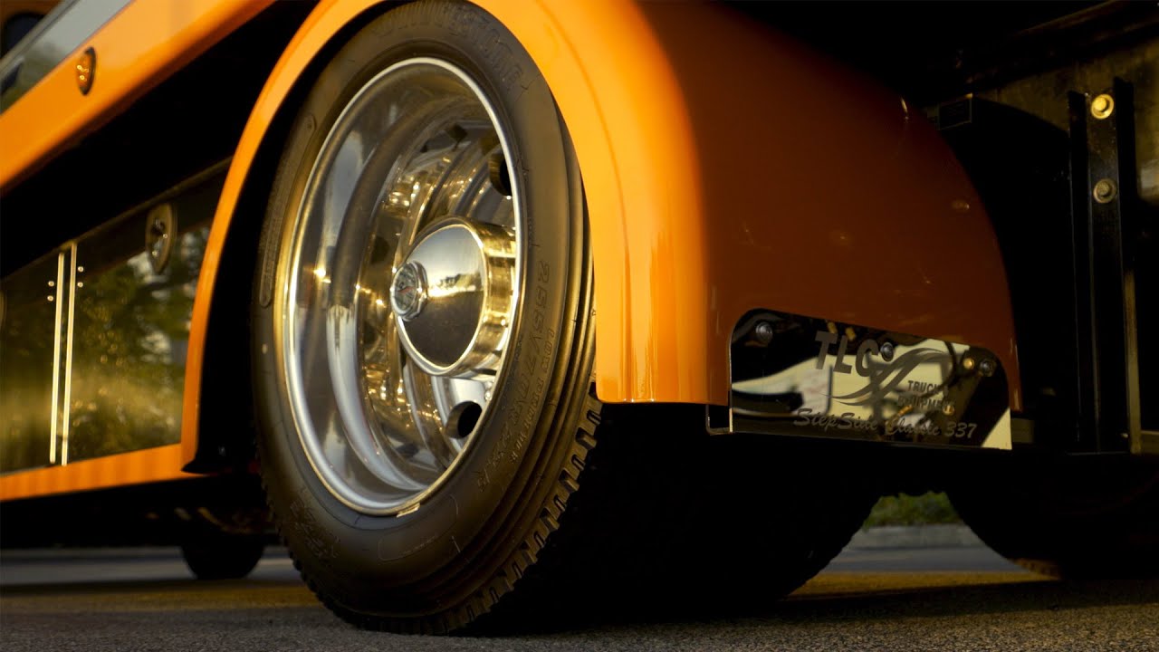 2020 Peterbilt 337 Orange Classic Stepside -|| TLC Truck