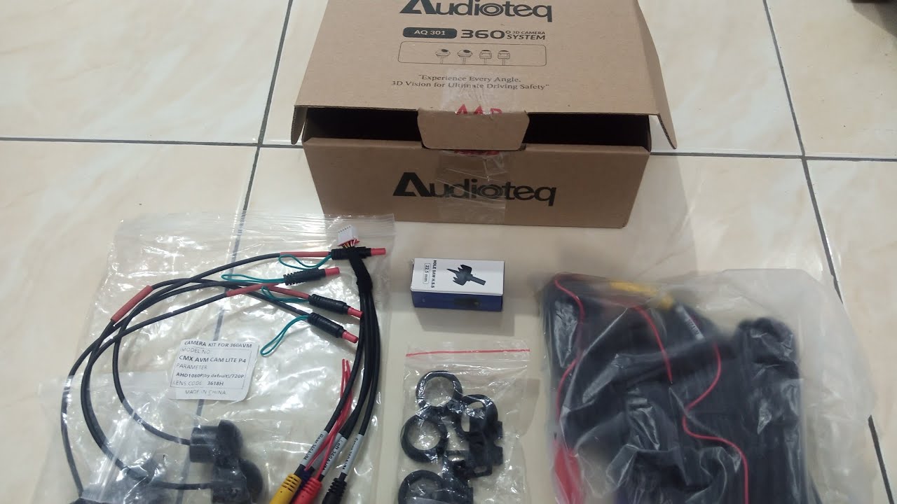 Unboxing - Audioteq AQ 301 - 360° 3D Camera System