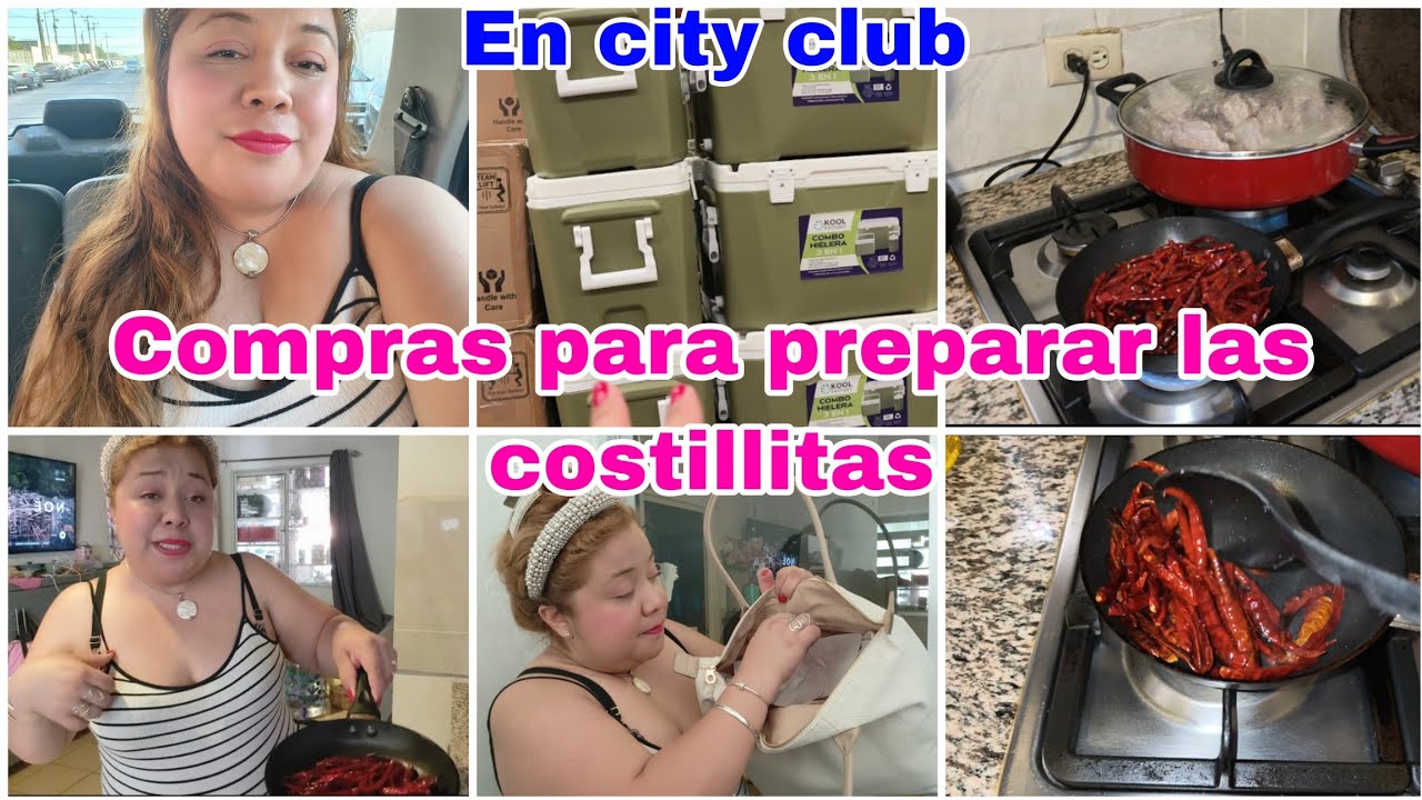 Compras para preparar las Costillitas 🐖 a la BBQ Regalo para mi tia 🎁