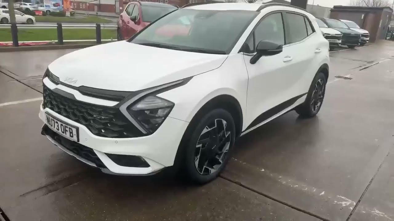 NU73OFB - Kia Sportage 1.6 T-GDi MHEV GT-Line Walkaround Stockton Kia
