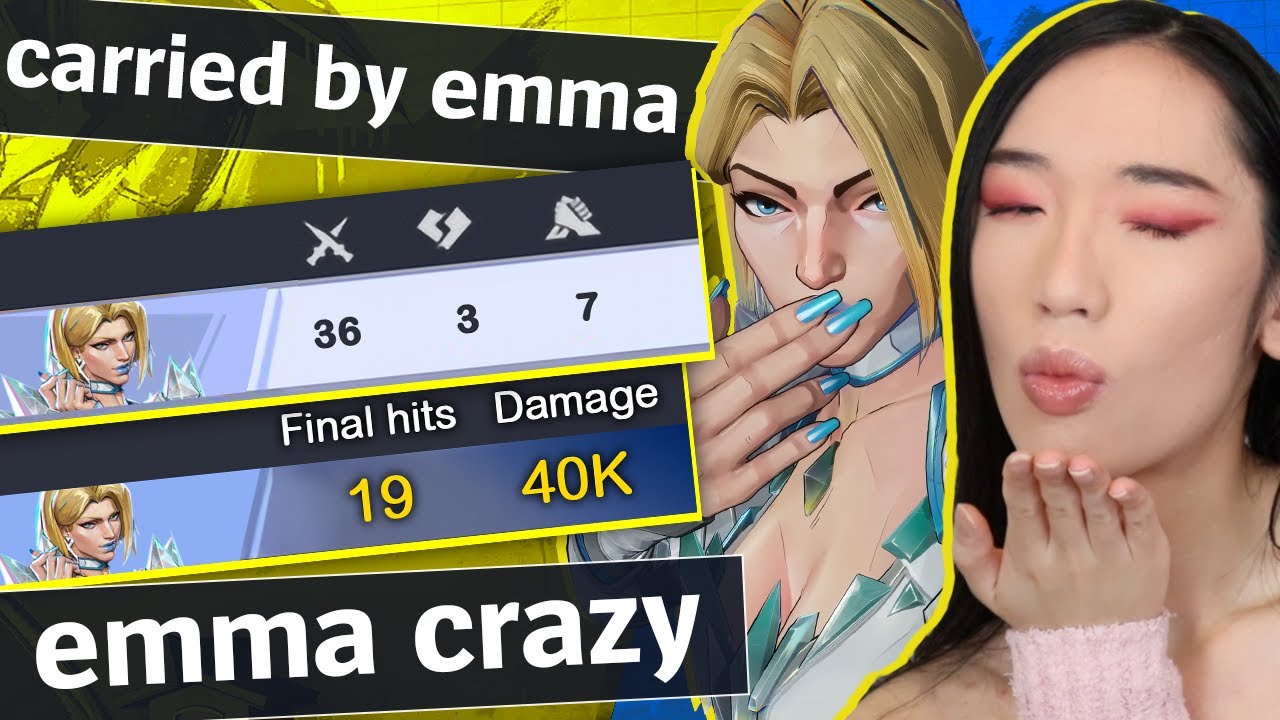 Slaying so hard as Emma Frost that even the enemy team knows that I carried