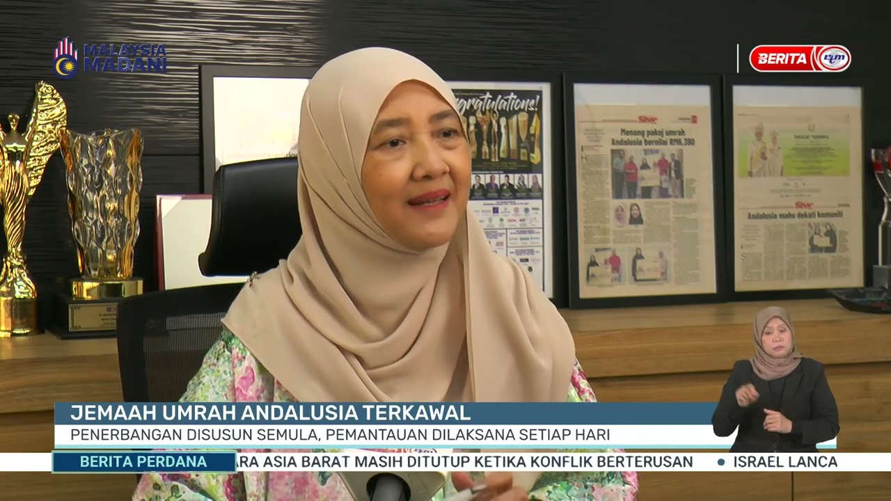 4 MAC 2026 - BP - JEMAAH UMRAH ANDALUSIA TERKAWAL: PENERBANGAN DISUSUN SEMULA, PEMANTAUAN DILAKSANA