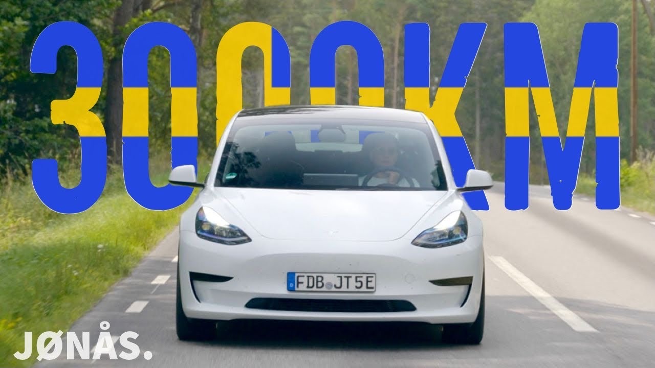 Tesla Model 3 SR+ (2021) Langstreckentest - reicht der kleinste für 3000km nach Schweden?