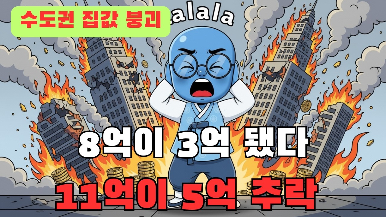 수도권 부동산 붕괴의 진실&hellip; 호가의 덫에 갇혔다 8억&rarr;3억, 11억&rarr;5억 폭락의 충격 이유