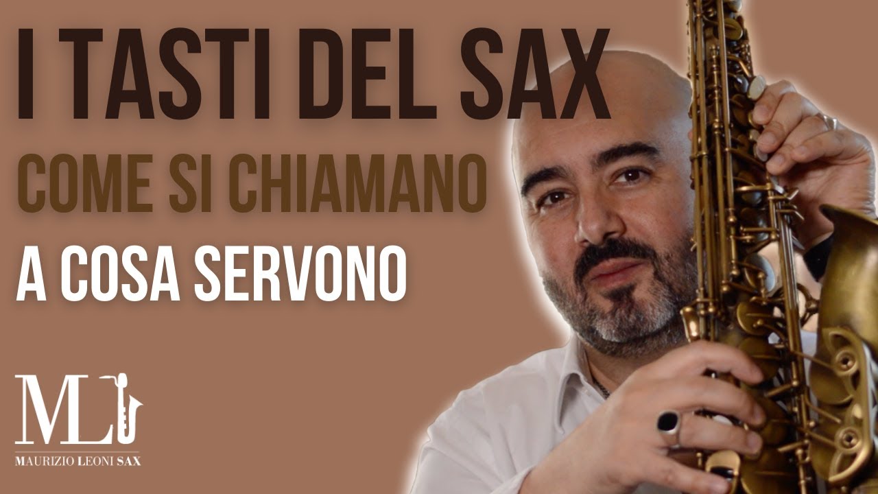 I tasti del sax come si chiamano e a cosa servono, scarica la tavola gratis
