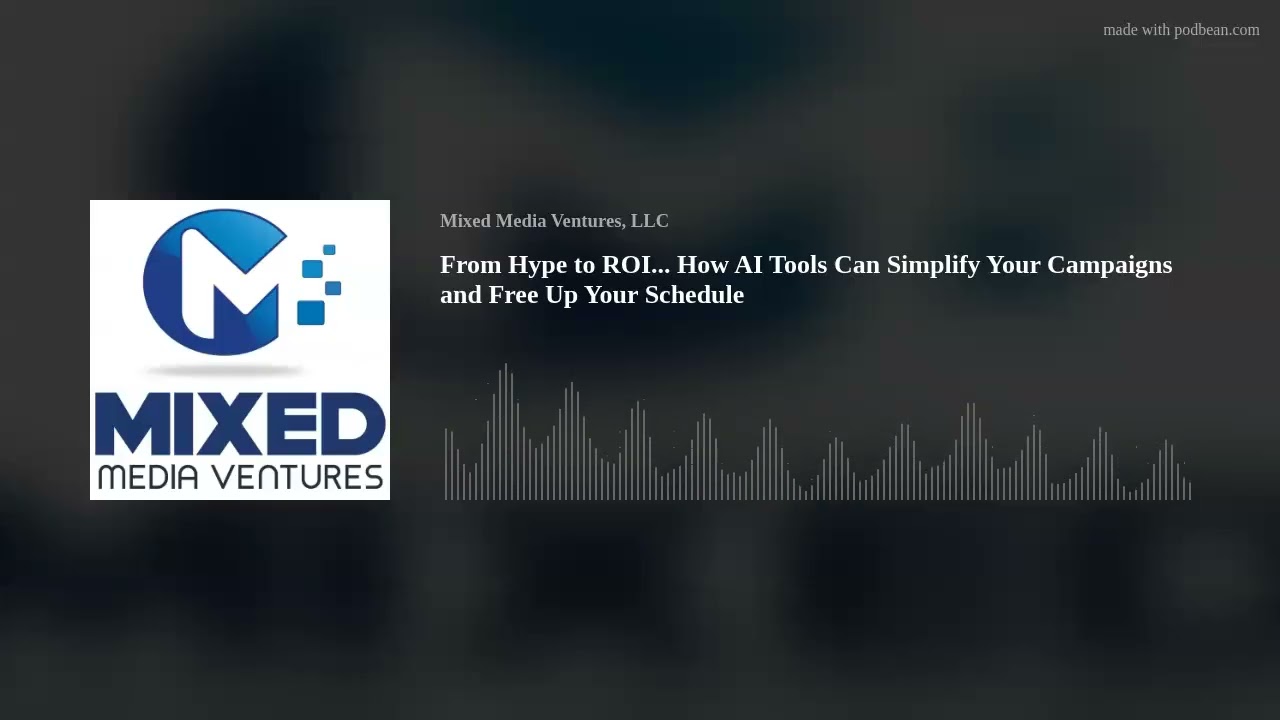 From Hype to ROI... How AI Tools Can Simplify Your Campaigns and Free Up Your Schedule