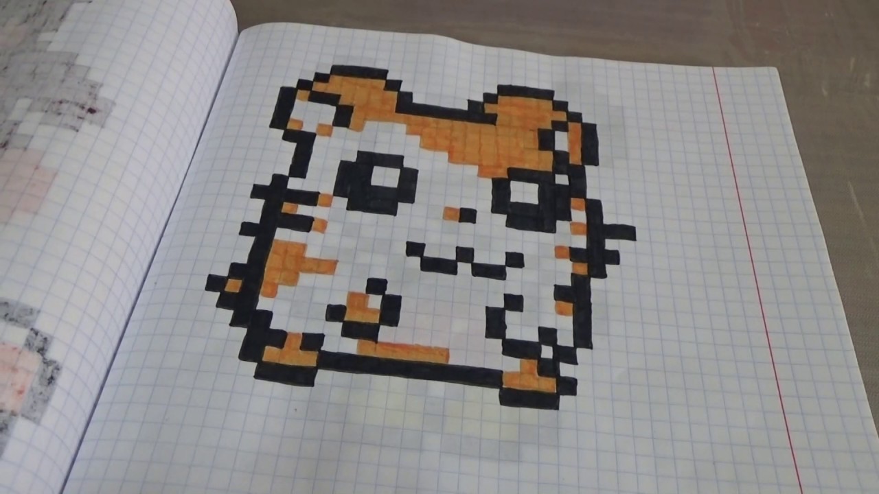 Pixel art žiurkėnas