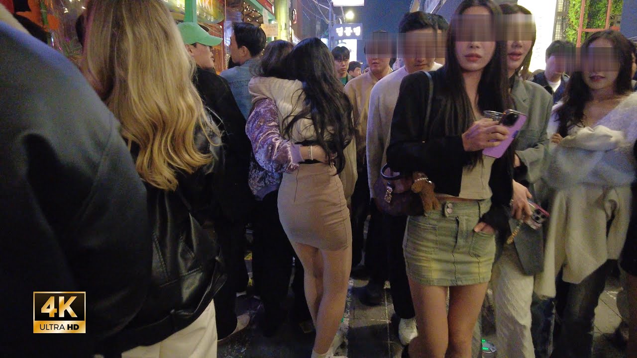 ［Itaewon 4K］Seoul Night Walk!! ~ Ночь, которая прошла хорошо без нас ~~ !!