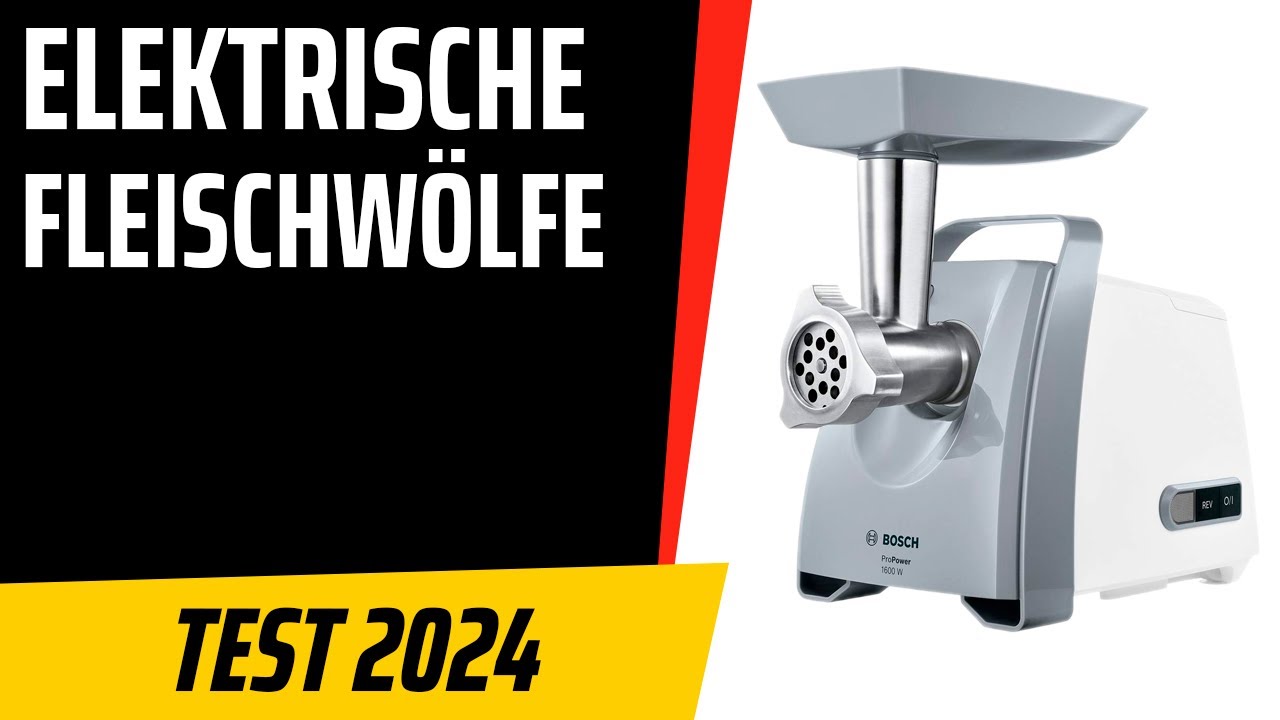 TOP–7. Die besten Elektrische Fleischwölfe. Test & Vergleich 2024 | Deutsch