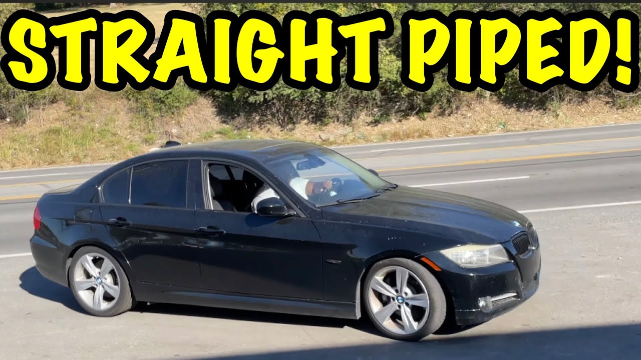 We True Dual Straight Piped a 2011 BMW 335i!