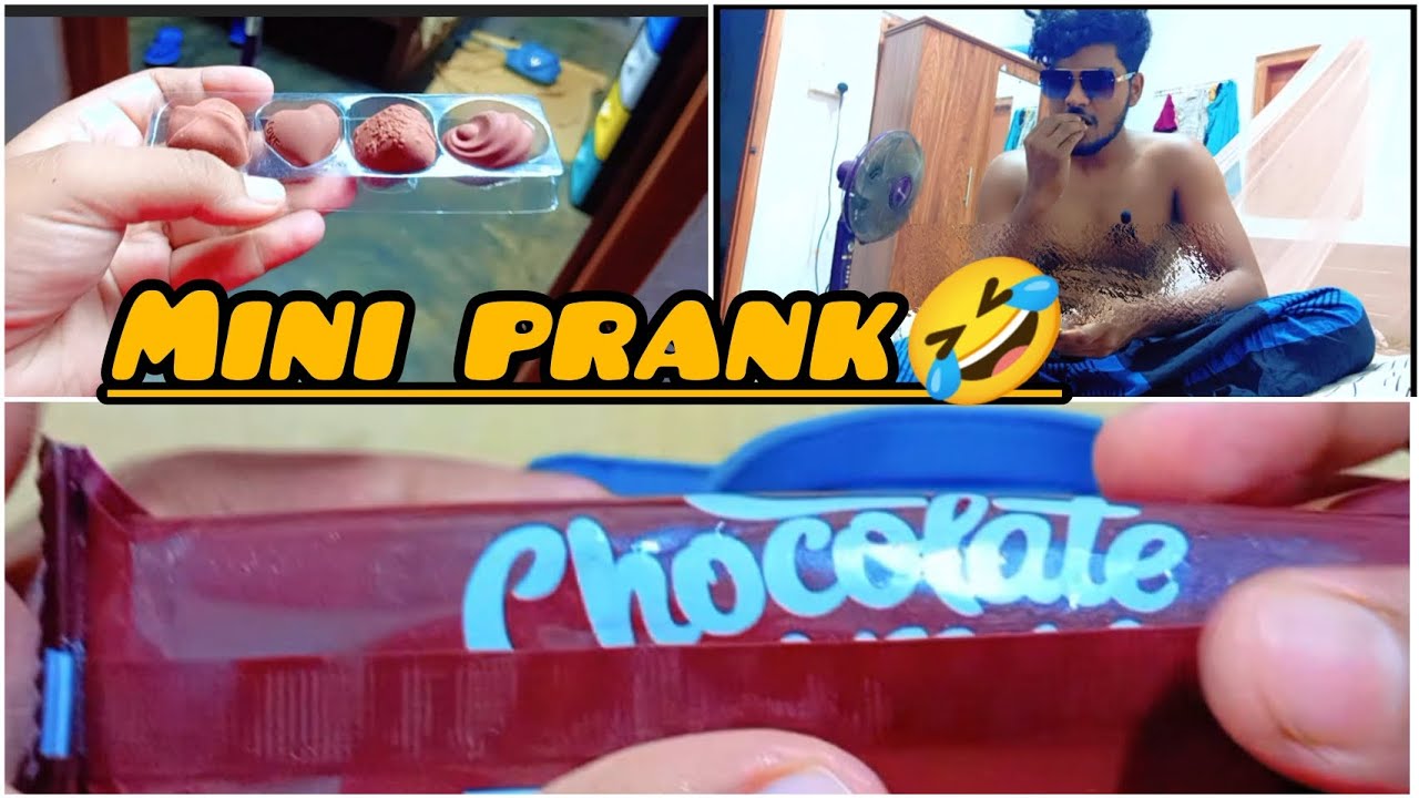 🥺Value இல்லாத Pranka ஆகிடுச்சு💔கடைசில eraser choklet சாப்புடவே இல்லை hubby🤣#tamil vloger #prank 