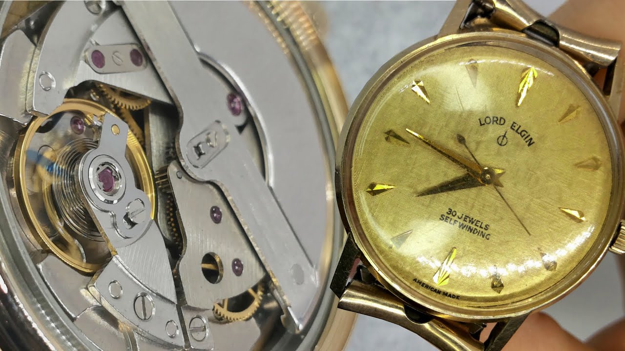 Restoring The Most American Wristwatch Ever Made - 1960 Lord Elgin 760 
