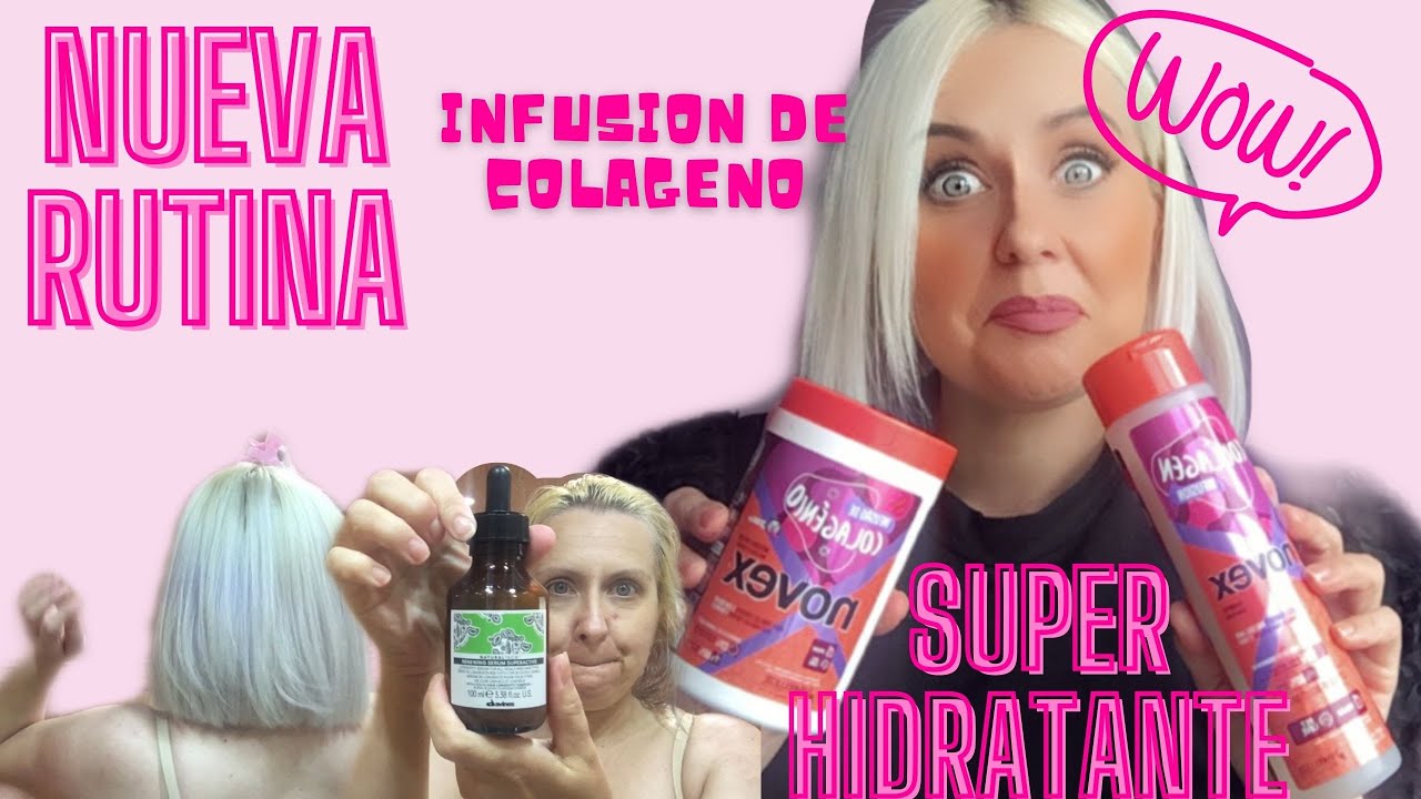 Rutina para el CABELLO MEGA HIDRATANTE 😱😱😱@novexusa