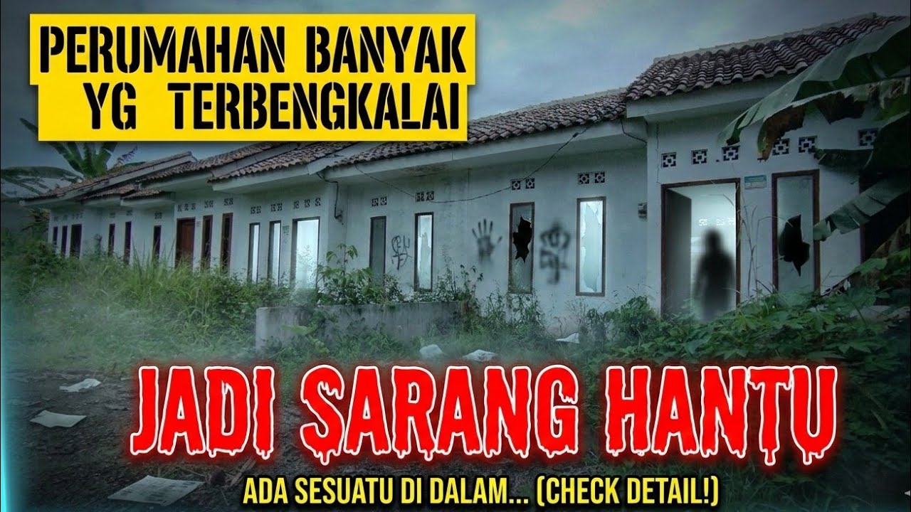 Perumahan Ini Menyimpan Cerita, Beberapa Rumah Terbengkalai Begitu Saja