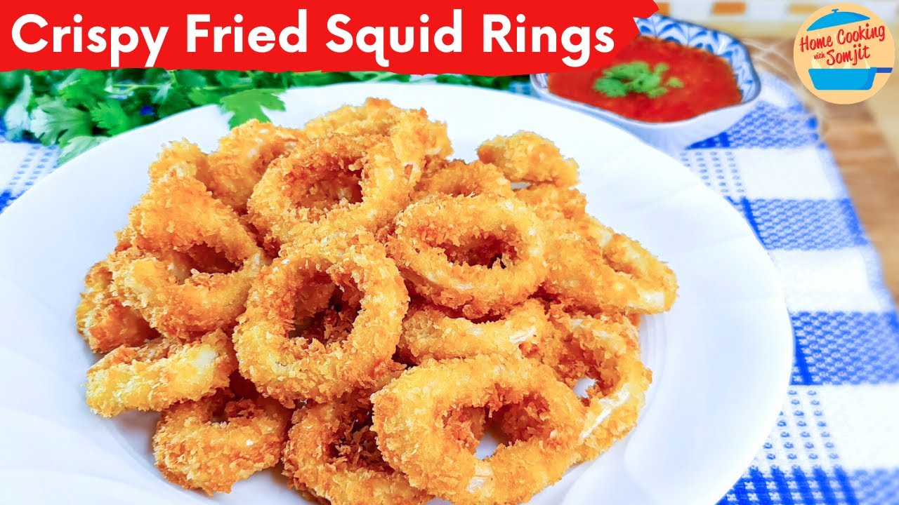 Crispy Fried Squid Rings