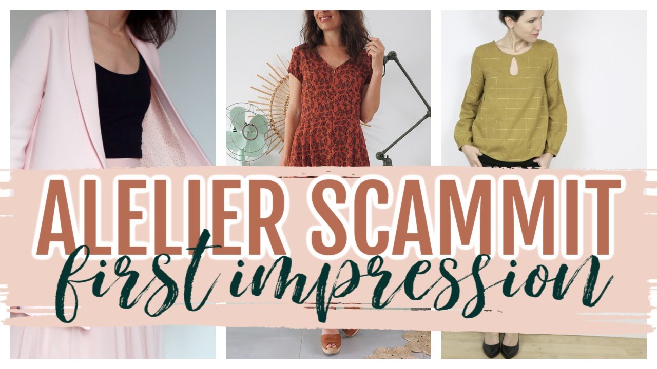 Atelier Scammit Indie Sewing Patterns  |  First Impression Review