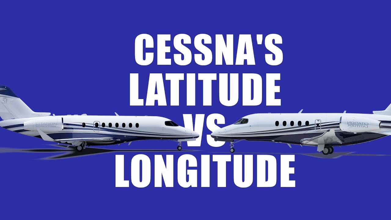 Cessna's Latitude vs Longitude Citation Aircraft