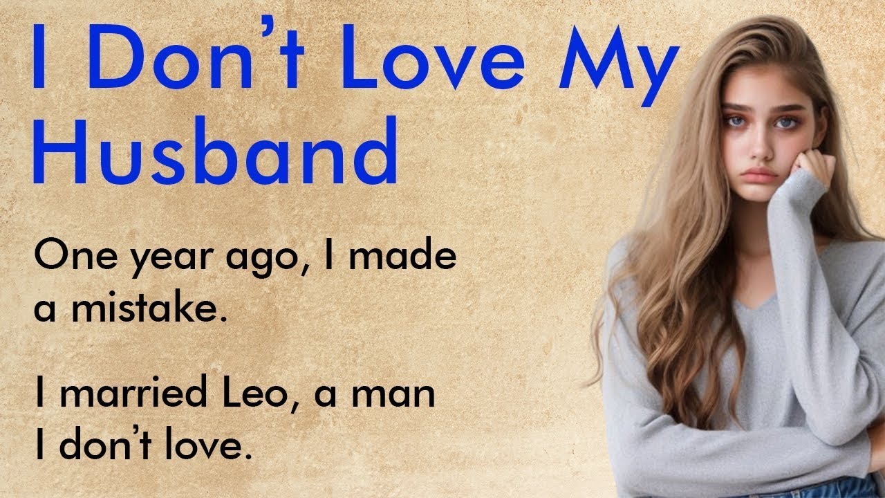 Can I Escape My Marriage  ✅ Emotional English Story for Beginners A1–A2 Level ✅