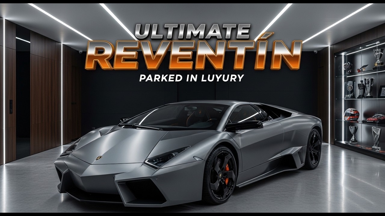 Lamborghini Reventón Parked in Luxury Garage – Ult | Suno Music | STH TV SHOW # STHTVSHOW