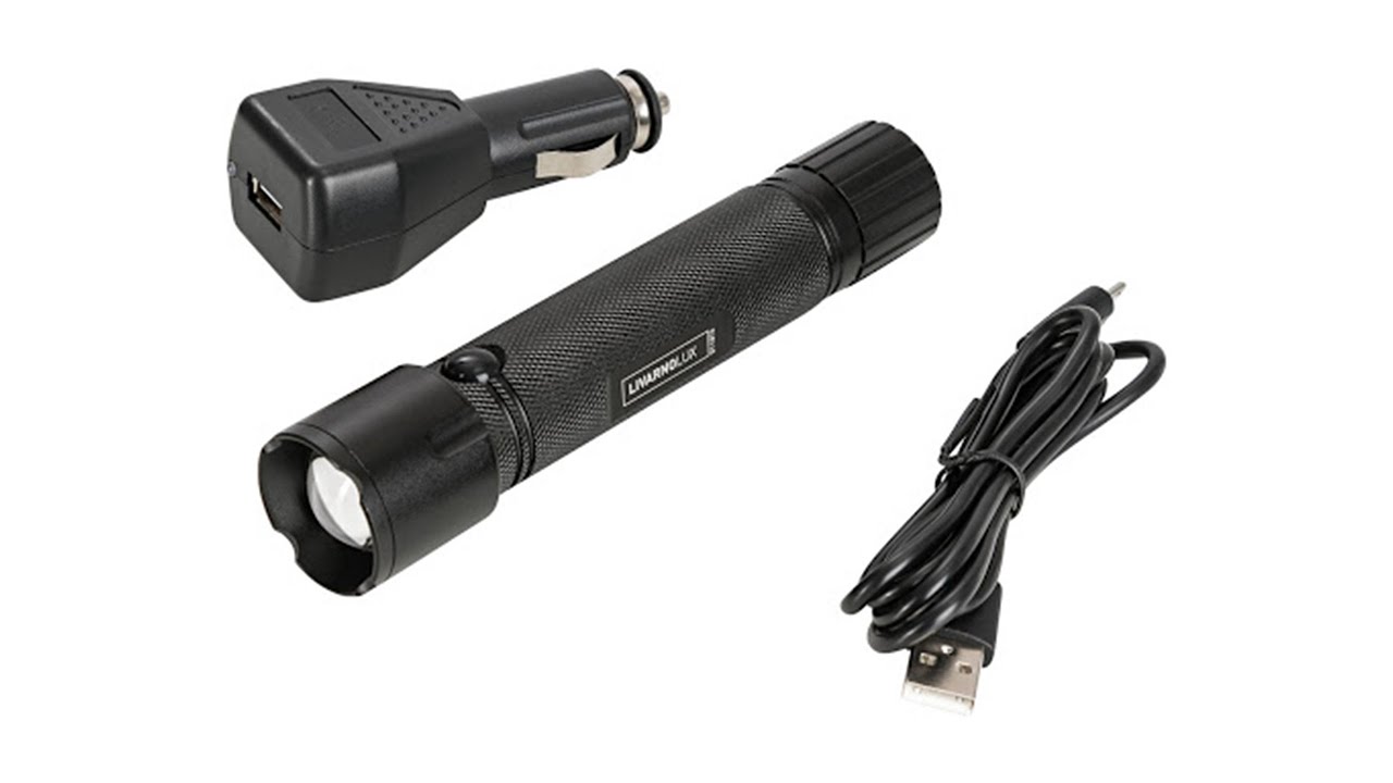 LIVARNO LUX LED Torch with Power Bank
