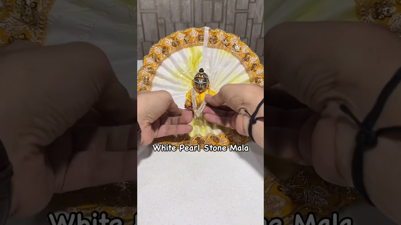 Laddu Gopal 3 Piece Dress | Janmashtami Poshak | Kanha ji Dress Subscribe us for more video #shorts