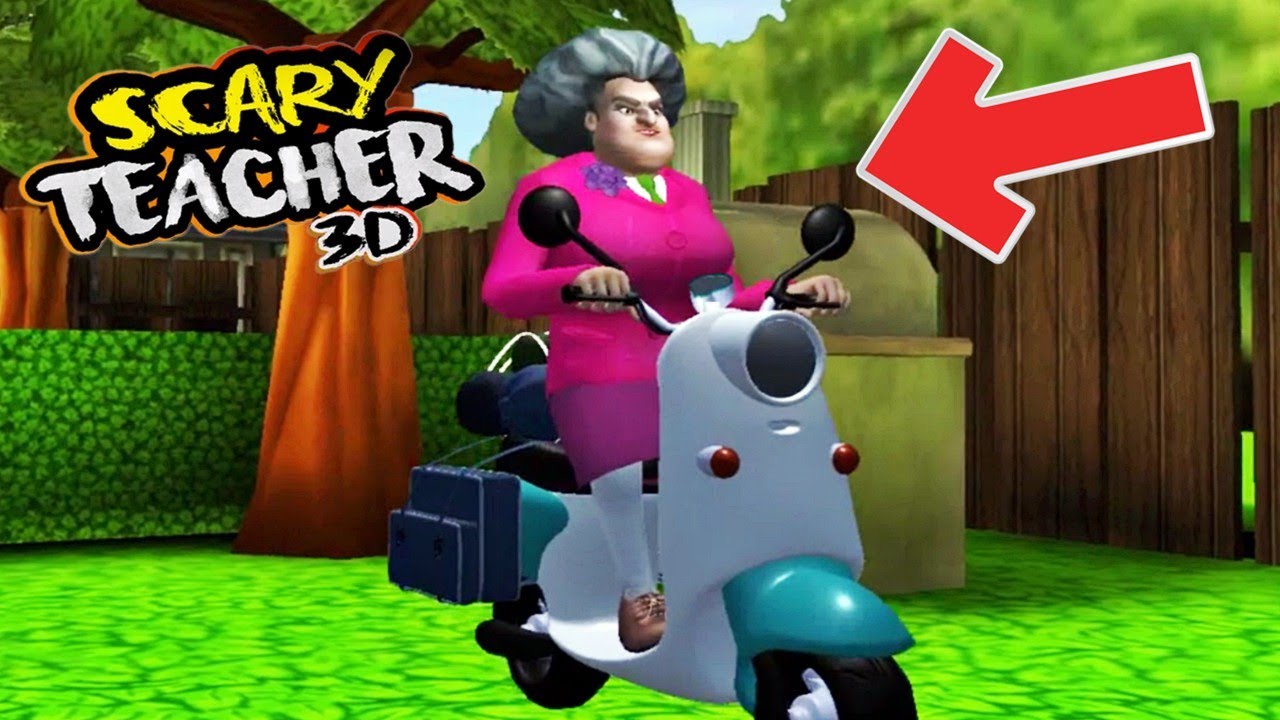 SCARY TEACHER YENİ MOTOSİKLETİ  (YENİ BÖLÜM) SCARY TEACHER 3D #scaryteacher3d