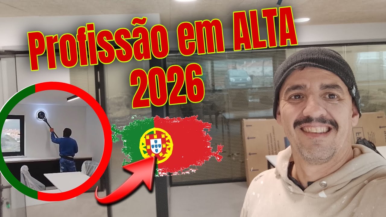 PROFISSÃO EM ALTA 1.000€ a 3.000€💰 🇵🇹 PORTUGAL 2026!