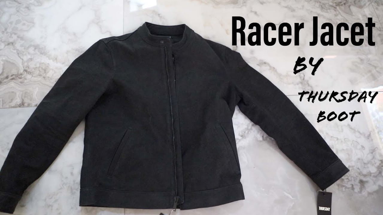 Racer Jacket Black Matte Unboxing by Thursday