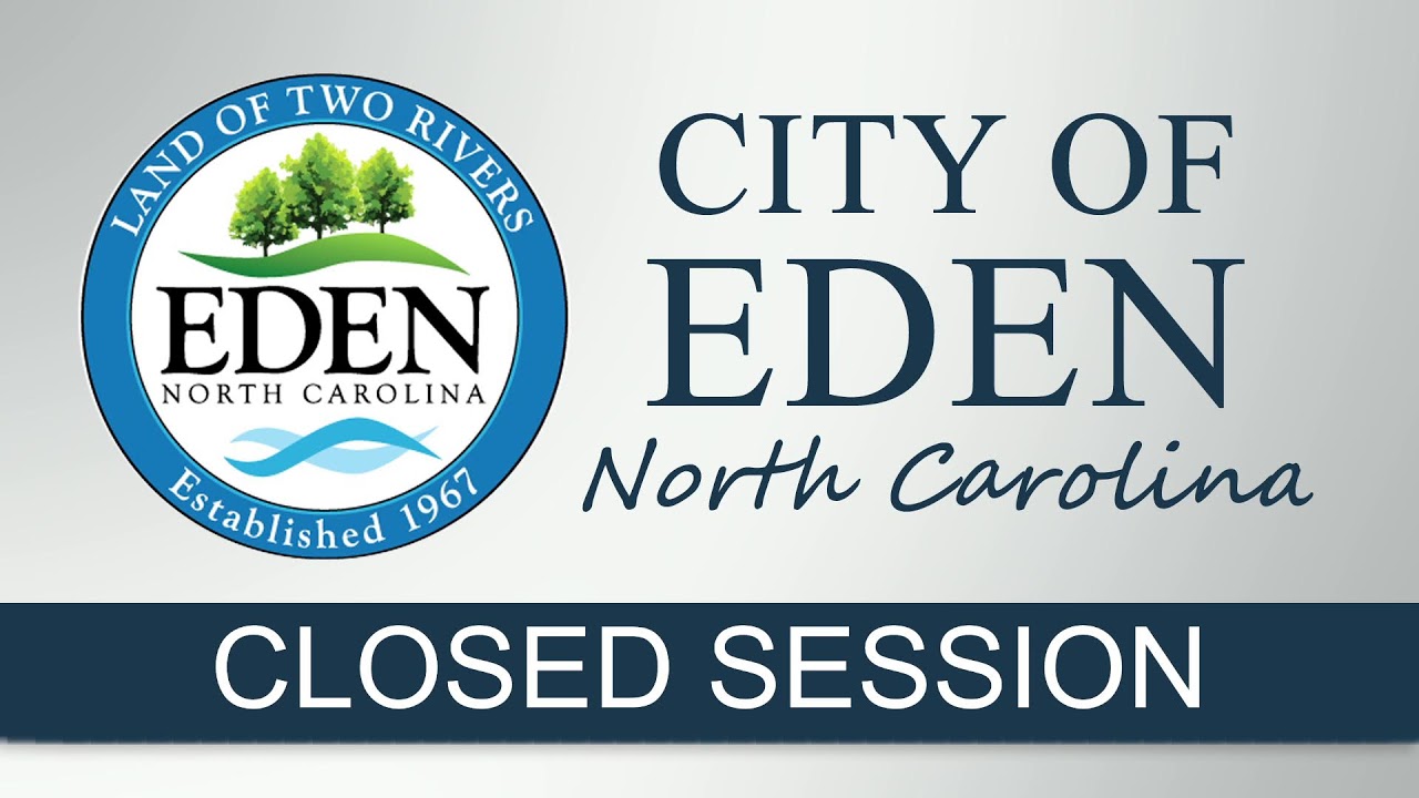 Eden City Council Meeting LIVESTREAM