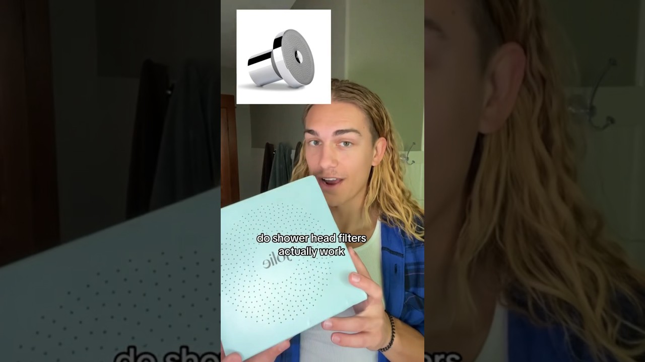 Do shower head filters actually work? #showerheads #frizzfreehair