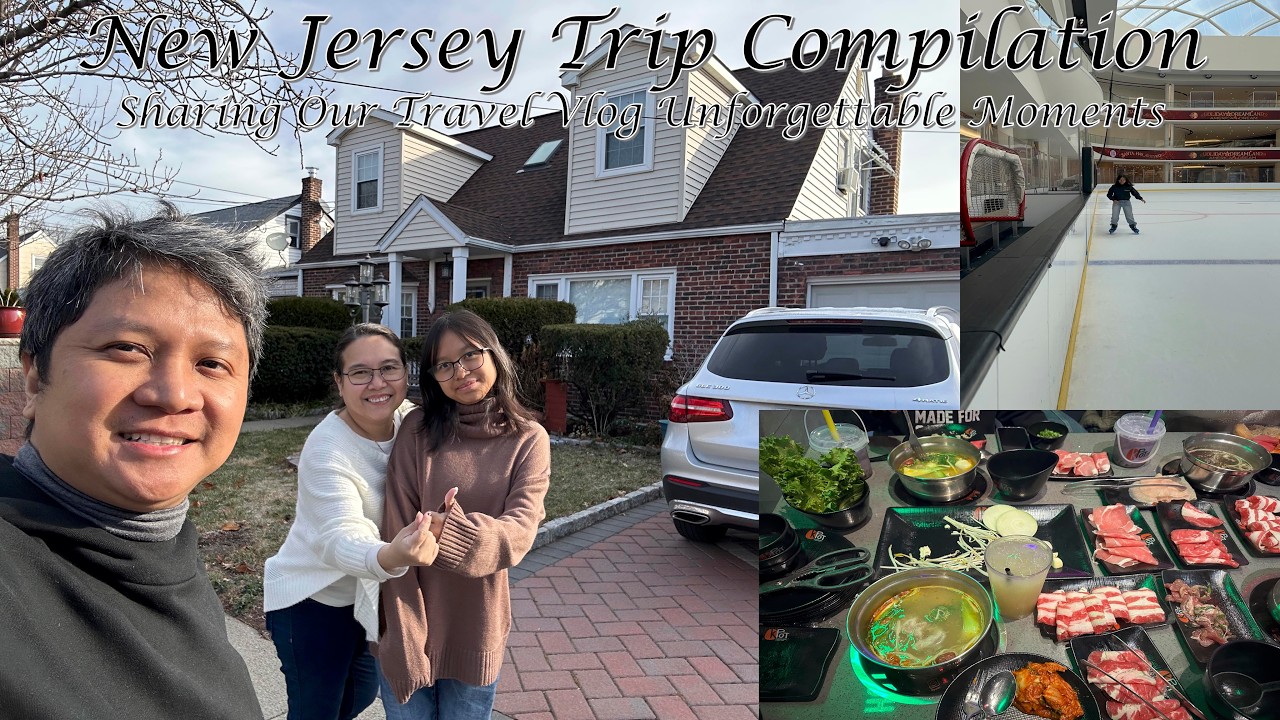 New Jersey USA Trip Compilation | Sharing Our Travel Vlog Unforgettable Moments | Late Upload