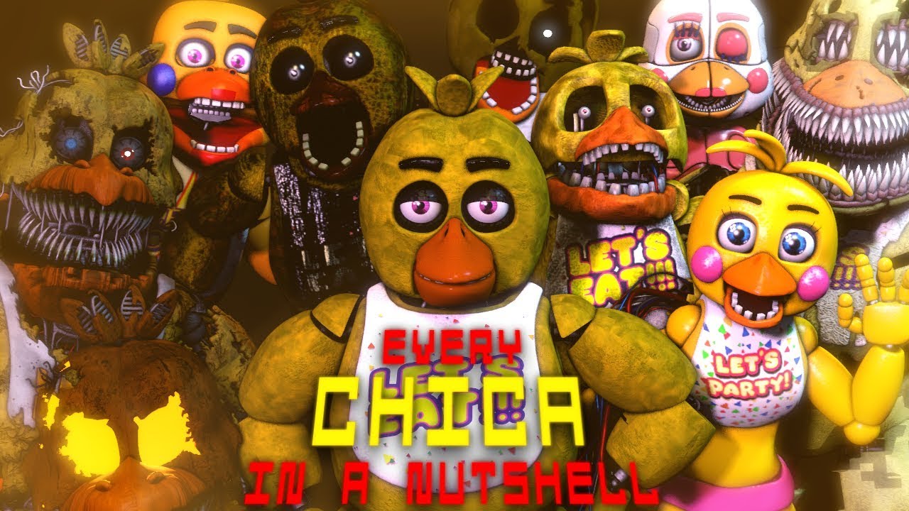 [FNAF/SFM] Все о чиках в двух словах